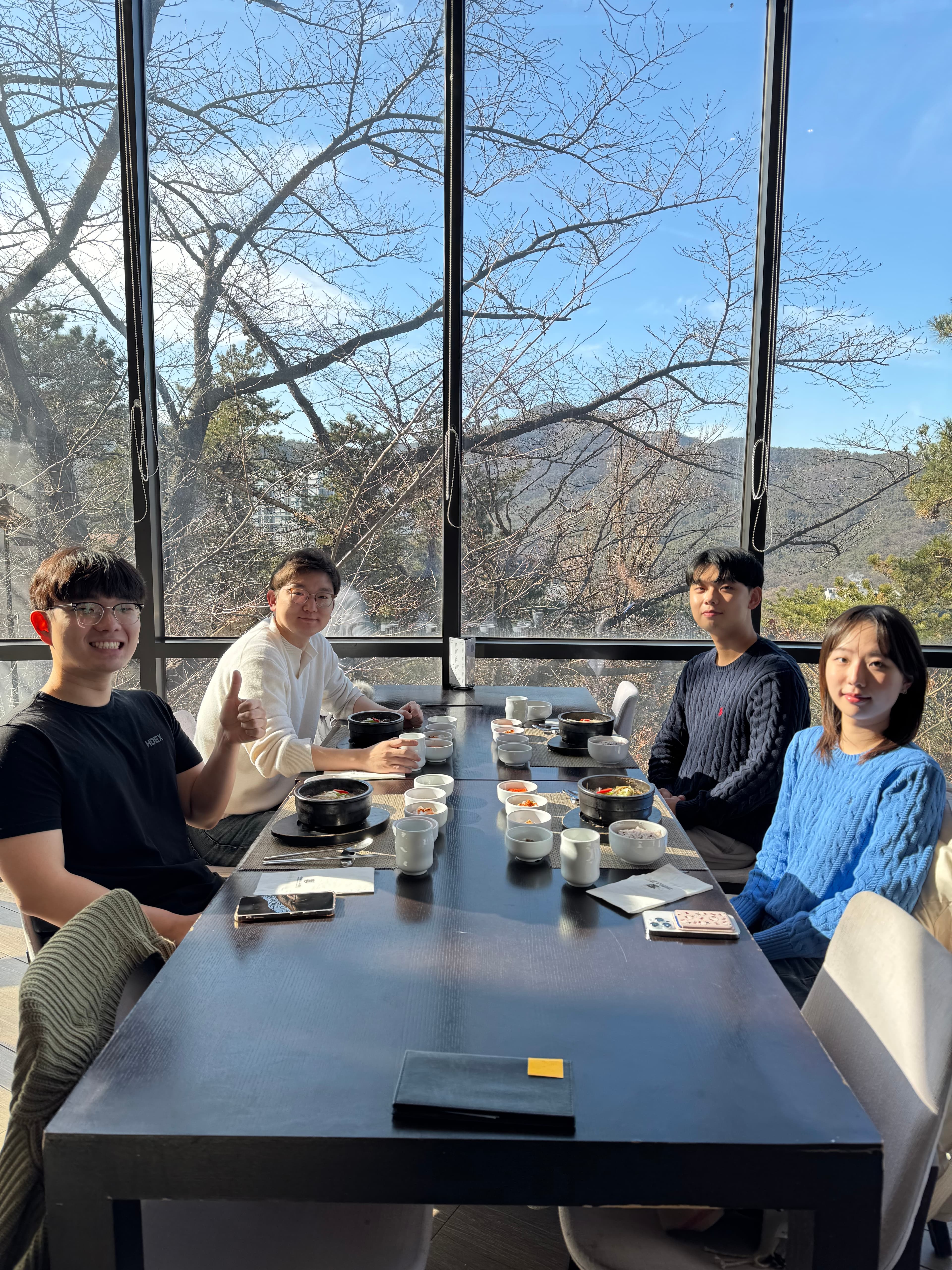 연구실 첫 멤버들과 첫 점심식사 @교수회관 이미지 1